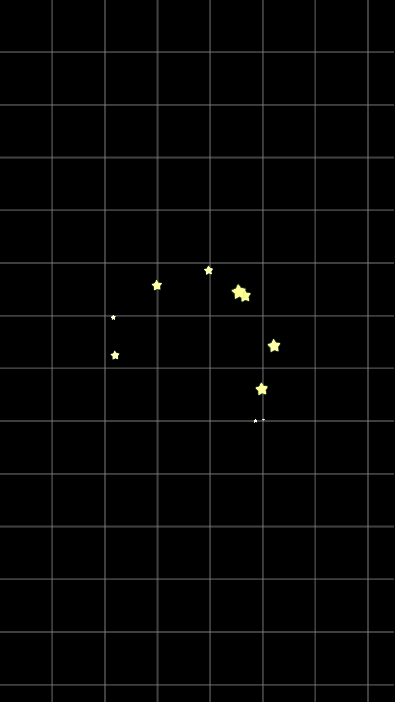 使用星星道具