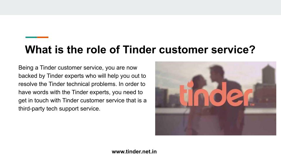 TINDER COUSTMER SERVICES