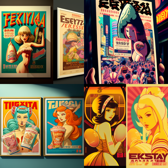 Erostika Posters