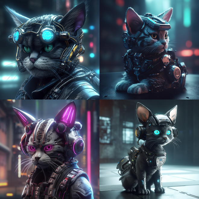 cyberpunk CAT