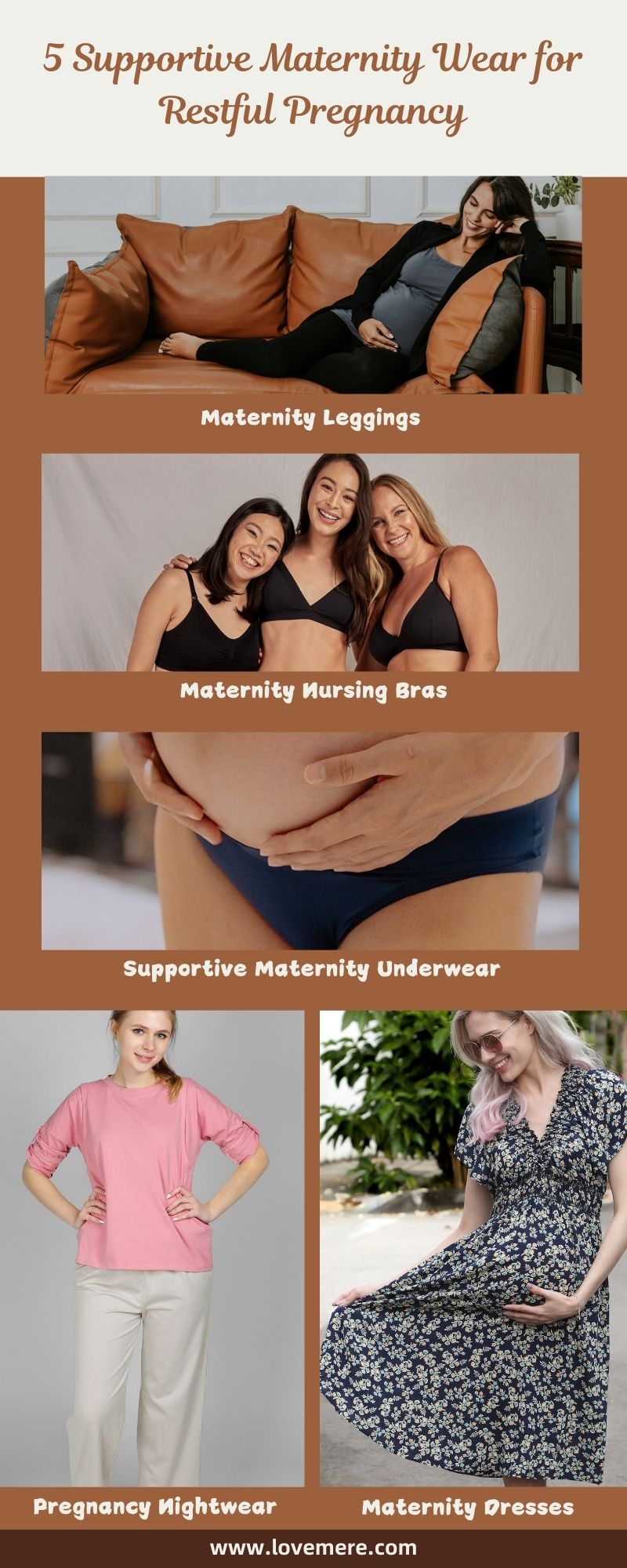 5 Supportive Maternity Wear for Restful Pregnancy